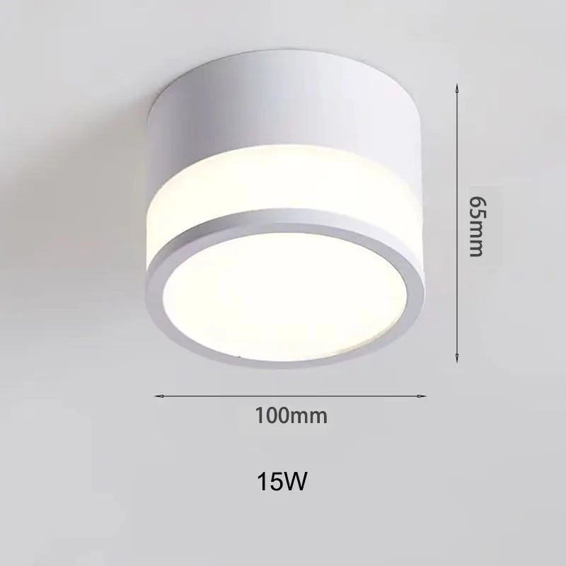 Nordic Surface Mounted LED Downlight 9W 15W