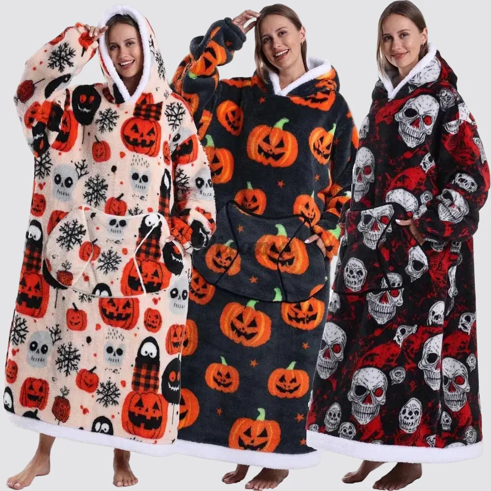 Blanket Hoodie Oversized Wearable Hooded