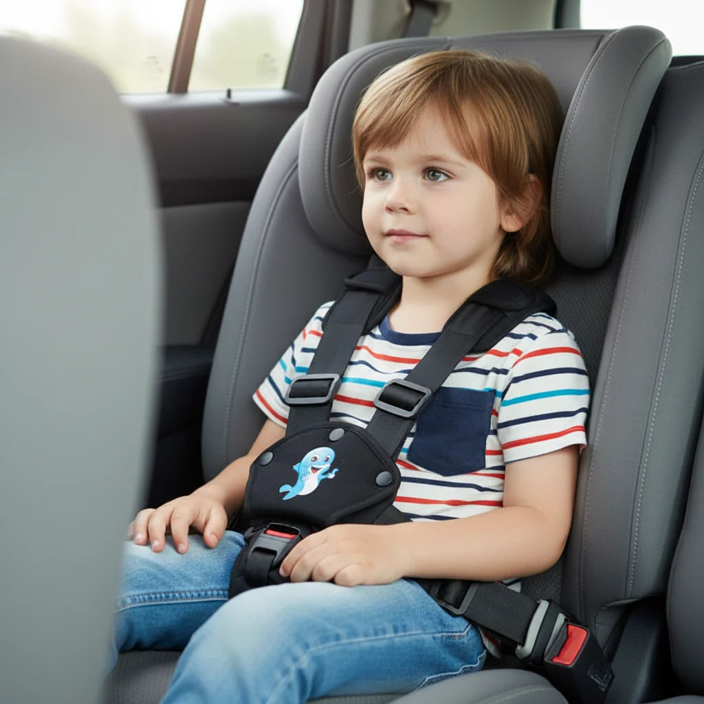 Portable Childrens Car Seat Vest Easy