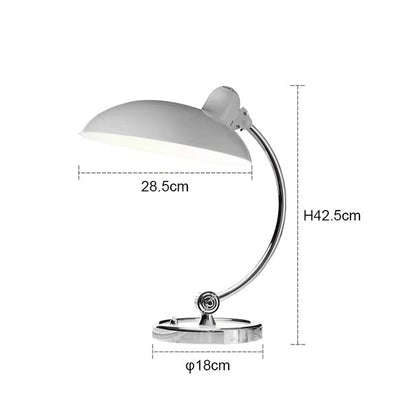 Scandiarc Table Lamp Bauhaus Inspired Curved