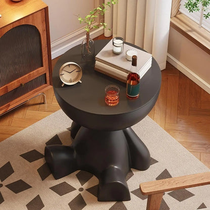Cartoon Bear Side Table Modern Creative