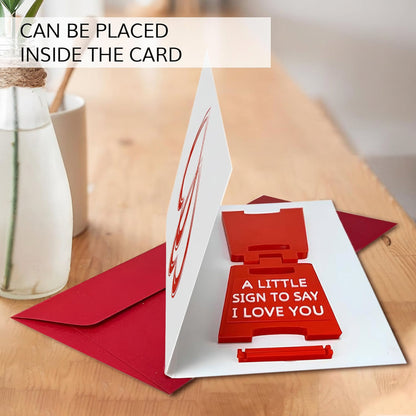 Home Decor Table Sign Romantic Love Message
