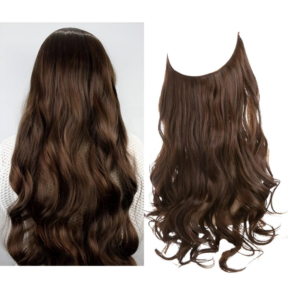Hair Extensions Natural Wavy Human Hair Clip