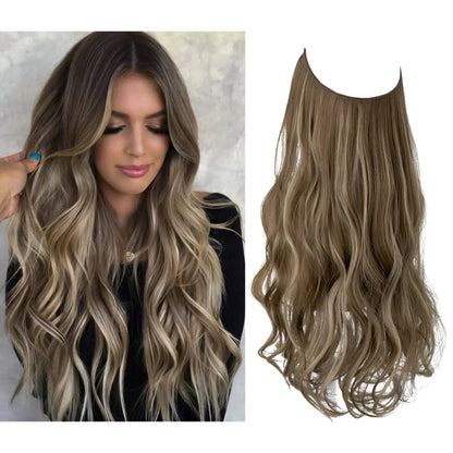 Hair Extensions Natural Wavy Human Hair Clip