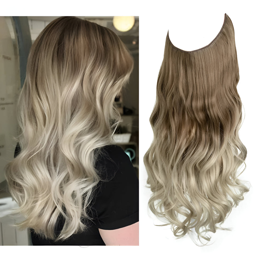 Hair Extensions Natural Wavy Human Hair Clip