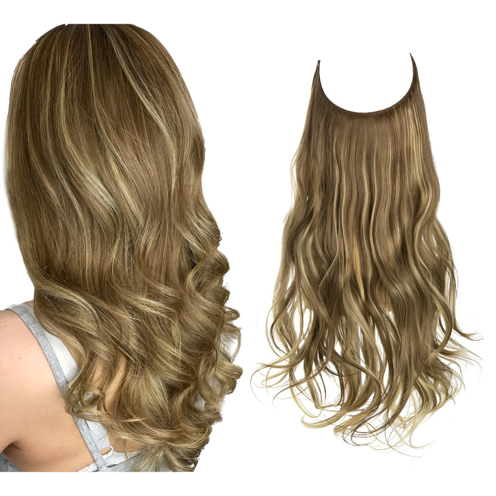 Hair Extensions Natural Wavy Human Hair Clip