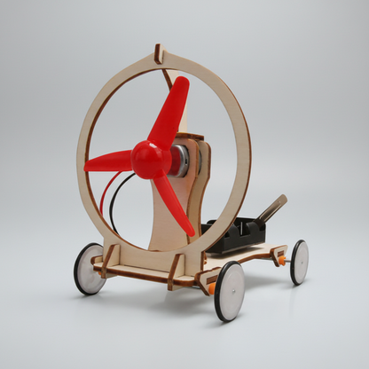 STEM Learning Toy Wooden DIY Car Building