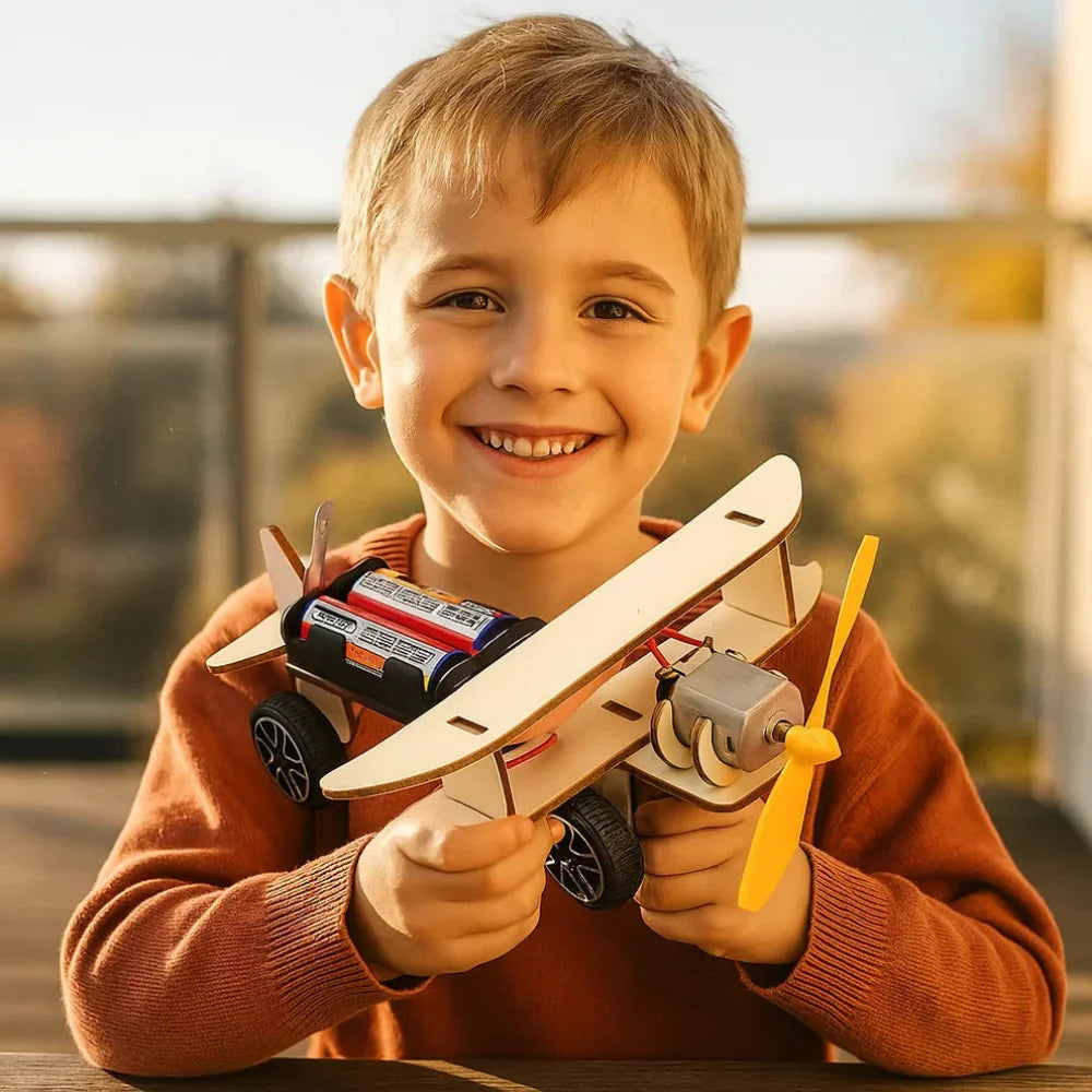 STEM Toys Building Kit Electric Airplane
