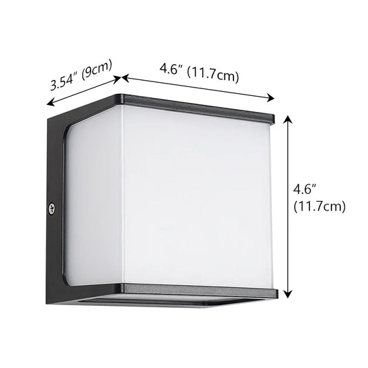 Aerocube Outdoor Wall Light Modern