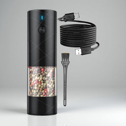 Salt Pepper Grinder Electric Rechargeable