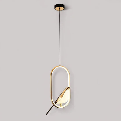 Magpie Pendant Light Nordic LED Bird Design