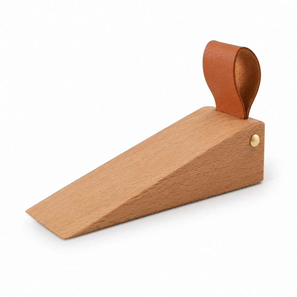 Scandinavian Design Wooden Door Stop Home Accent Decor