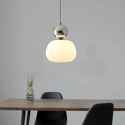 Nordic Pumpkin Pendant Light Modern LED