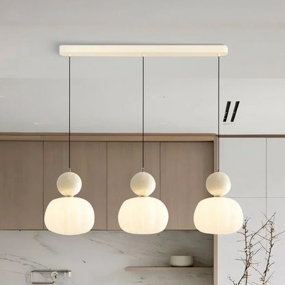 Nordic Pumpkin Pendant Light Modern LED