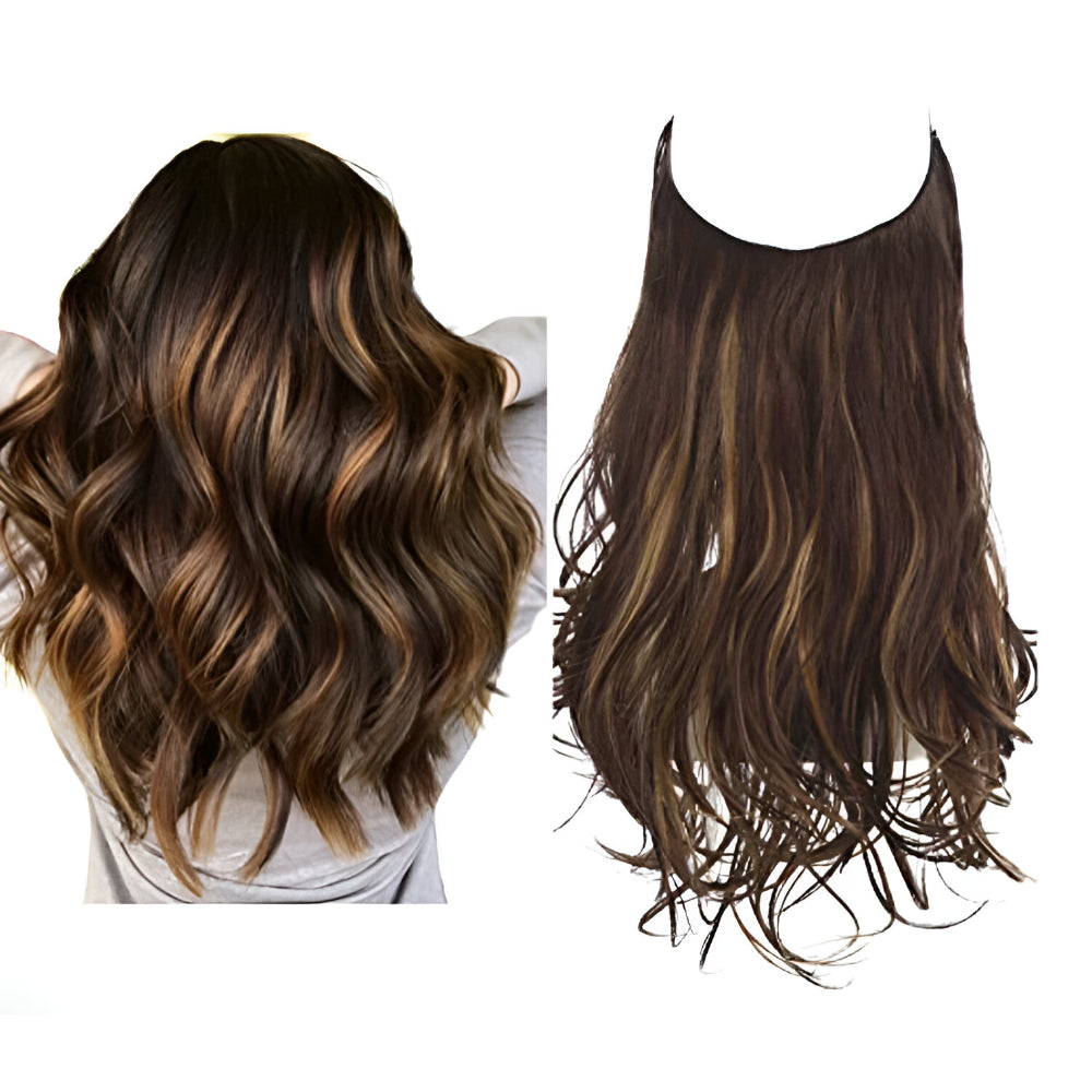 Hair Extensions Natural Wavy Human Hair Clip