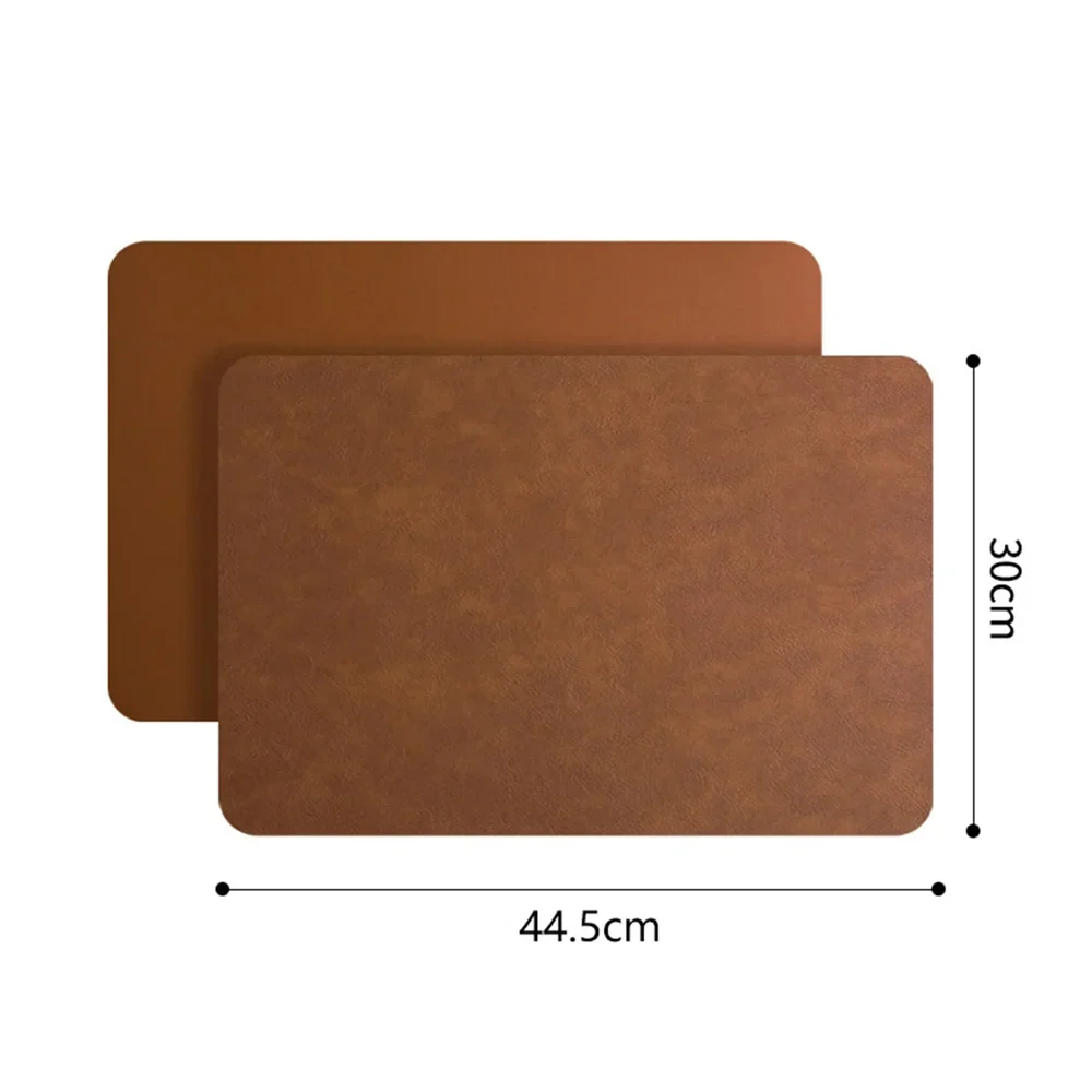 Duomat Double Sided Faux Leather Placemats