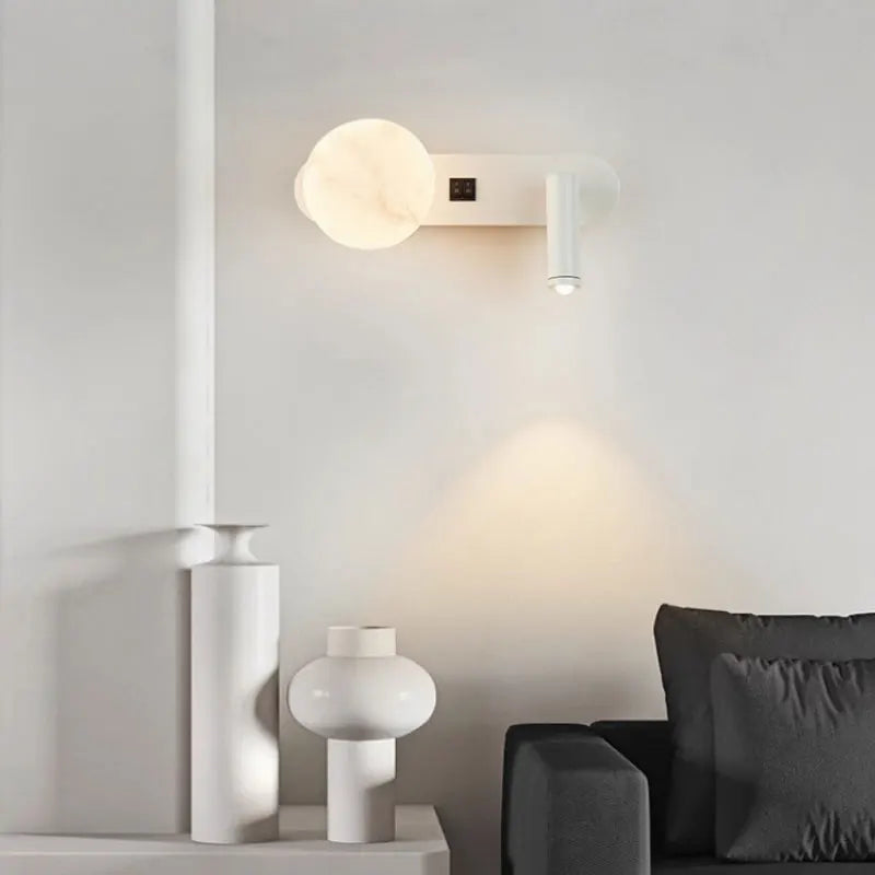 Lunarbeam Dual Wall Light Modern Nordic