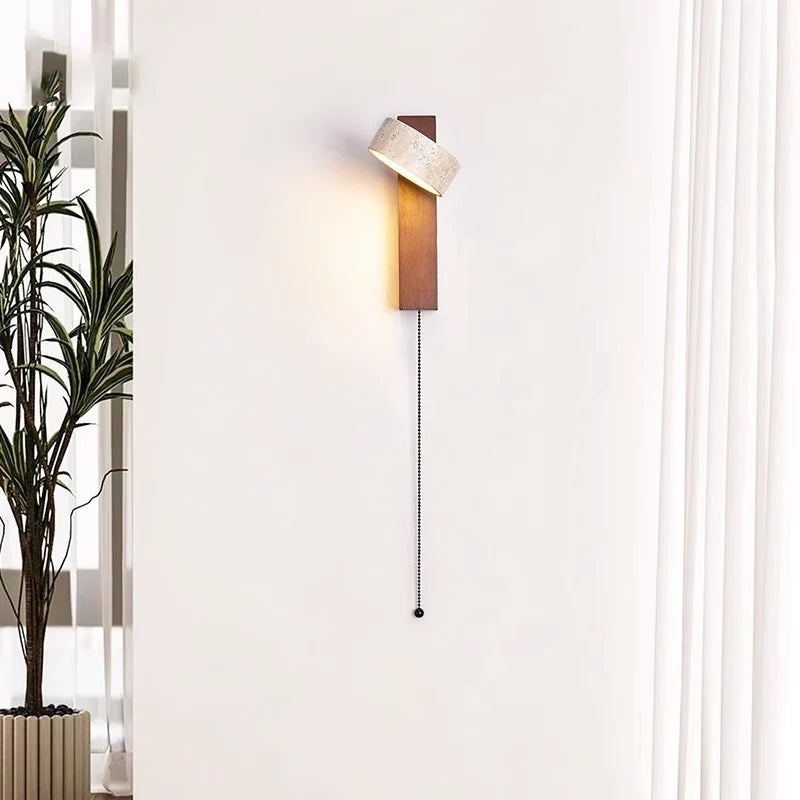 Éclat Wall Lamp French Wabi Sabi Headboard
