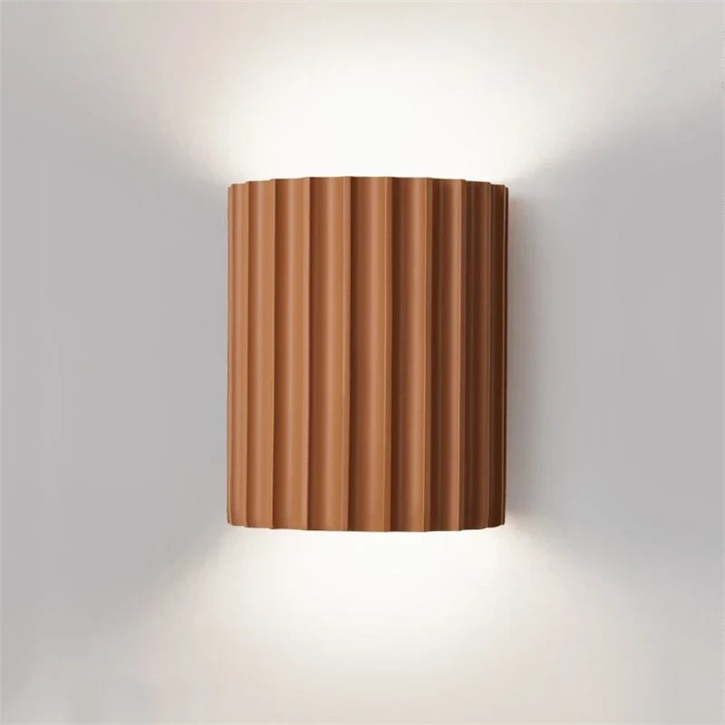 Nordic Modern Resin Wall Lamp Stylish Indoor