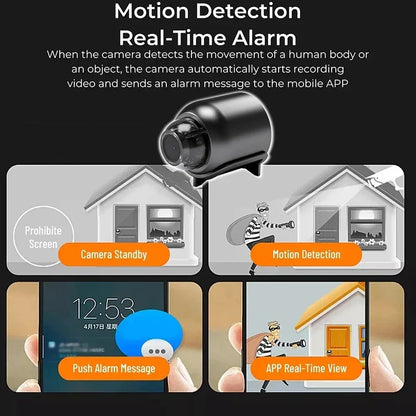 Security Camera Mini WiFi HD Indoor Smart