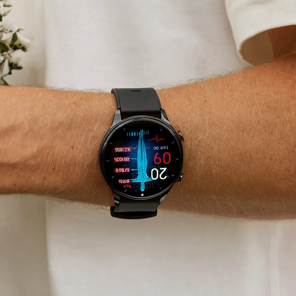 Smart Watch Fitness ECG Health Tracker
