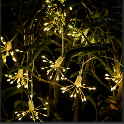 String Lights Starburst Copper Wire LED