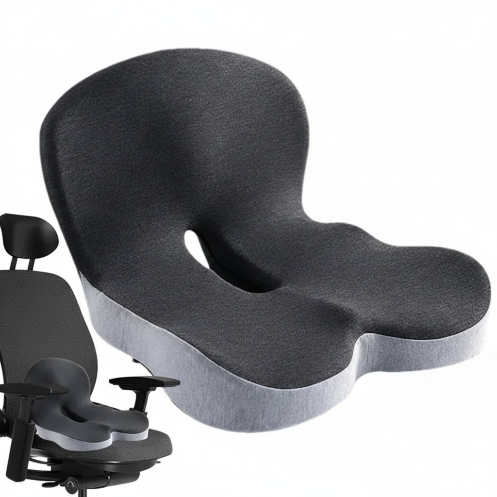 Seat Cushion Back Support Memory Foam Chair