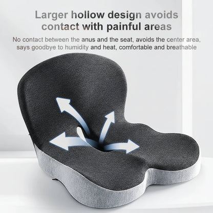 Seat Cushion Back Support Memory Foam Chair