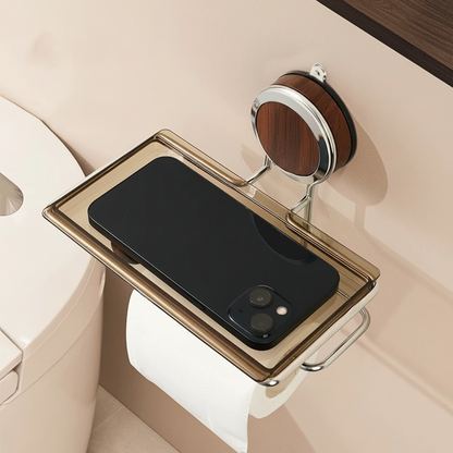 Toilet Paper Holder Self Adhesive Stainless