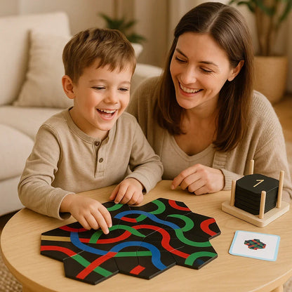 Puzzle Game Logic Board Kids Educational