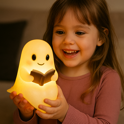 Table Lamp Ghost Night Light Warm LED