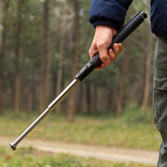 Walking Stick Telescopic Hiking Pole Alloy