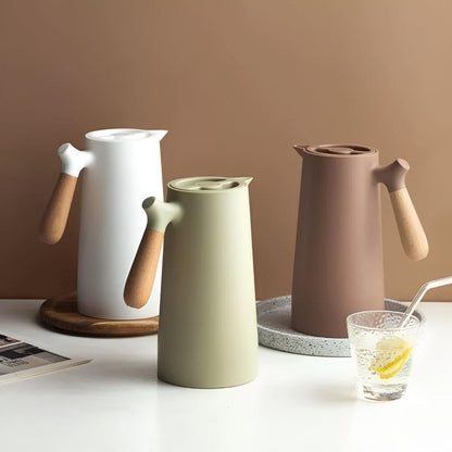 Thermal Carafe Insulated Wood Handle