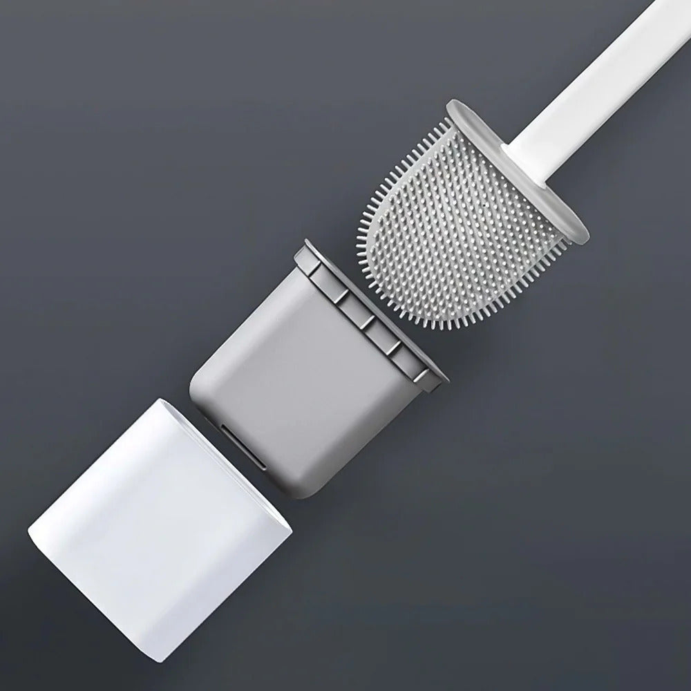 Toilet Brush Silicone Wall Mounted Bathroom