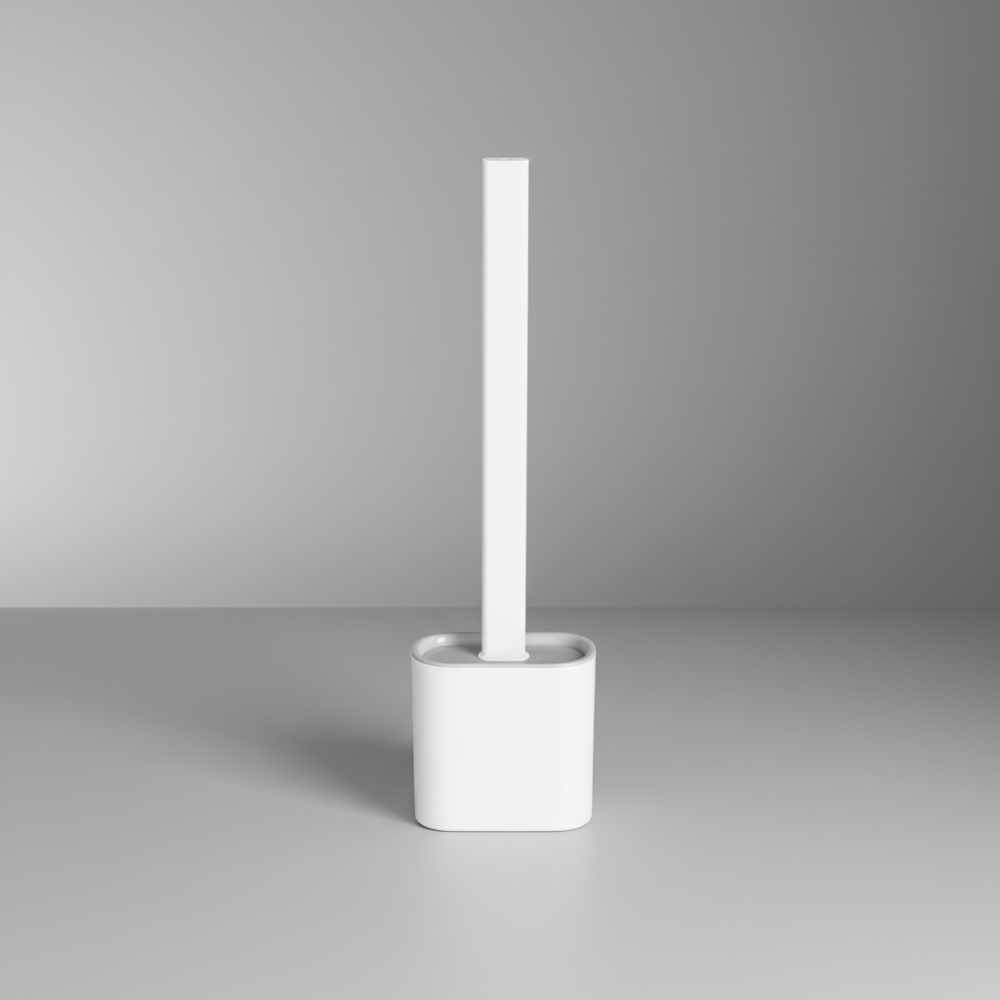Toilet Brush Silicone Flexible Hygienic Wall