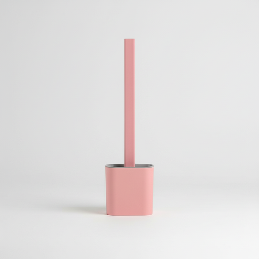 Toilet Brush Silicone Flexible Hygienic Wall