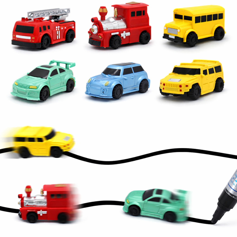 Toy Car Inductive Line Following Drawing