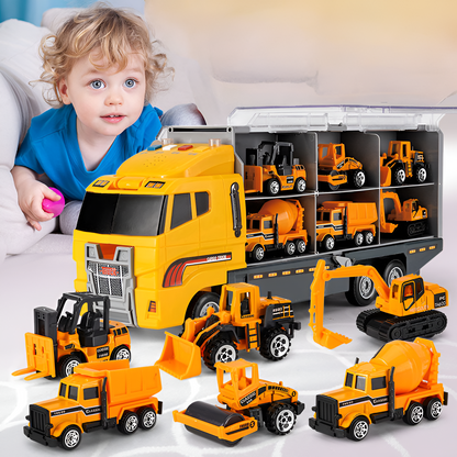 Toy Construction Vehicle Set Alloy Mini