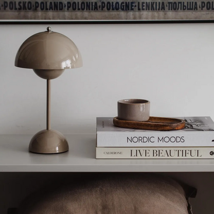 Mushroom Pod LED Table Lamp Rechargeable