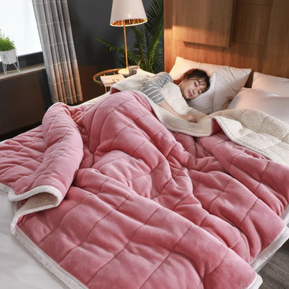 Blanket Flannel Throw Soft Warm Winter Sofa