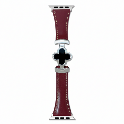 Watch Band Leather Floral Adjustable
