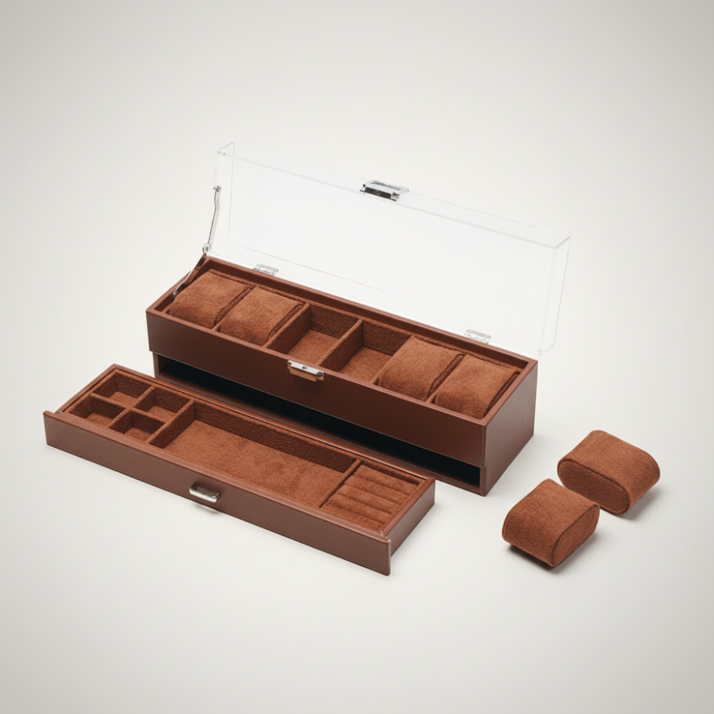 Watch Box Mothers Day Organizer 6 Slot
