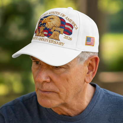 Men’s Baseball Cap Patriotic Eagle 250TH