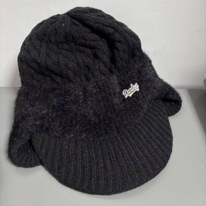 Knit Trapper Hat Ear Flap Winter Cold