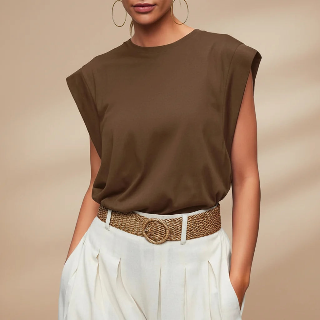 Women Tank Top Casual Sleeveless Loose Fit