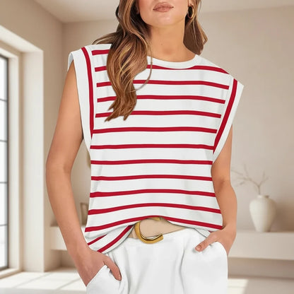 Women Tank Top Casual Sleeveless Loose Fit