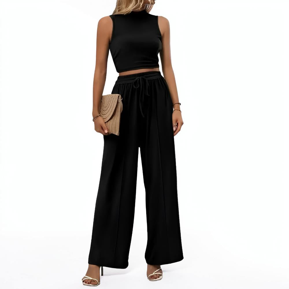 Women's Jumpsuit Sleeveless Wide Leg Casual