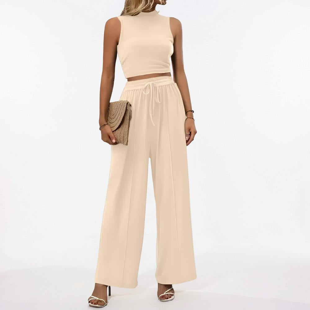Women's Jumpsuit Sleeveless Wide Leg Casual