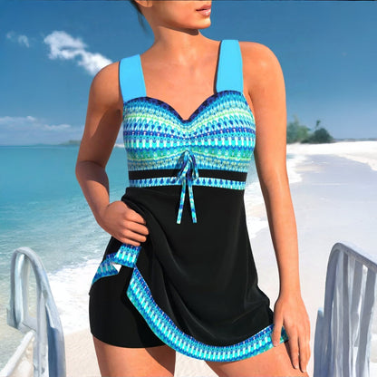 Women's Swim Dress One Piece Beach Swimsuit