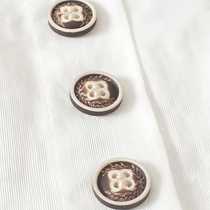 Women's Tops Casual Short Sleeve Button